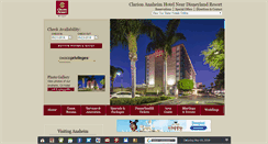 Desktop Screenshot of clarionanaheim.com